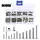 4M-15 - INJORA M1.6 M2 M2.5 Grade 12.9 Button Head Stainless Steel Screws Nuts for 1/18 TRX4M (4M-15)