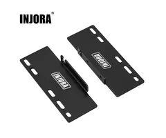 INJORA SCX24-178 - INJORA 2PCS Metal Side Plates ESC Receiver Tray for 1/24 Axial SCX24