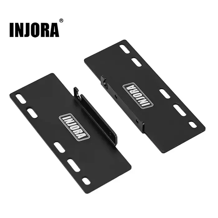 INJORA SCX24-178 - INJORA 2PCS Metal Side Plates ESC Receiver Tray for 1/24 Axial SCX24