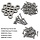 SCX24-09 - INJORA Aluminum Alloy Ball Bearings and Screws Set for Axial SCX24