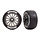 9374R - 2.0" Black Chrome Front Wheels & Response Tires (2)
