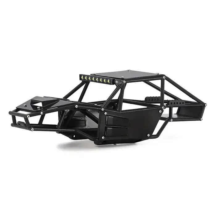 INJORA 4M-53BK - INJORA Rock Tarantula Nylon Buggy Body Chassis Kit for 1/18 TRX4M, Black