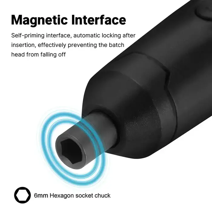 INJORA Tool-LSD59-60 - INJORA Mini Cordless Electric Screwdriver Set for 1/18 1/24 RC Crawler