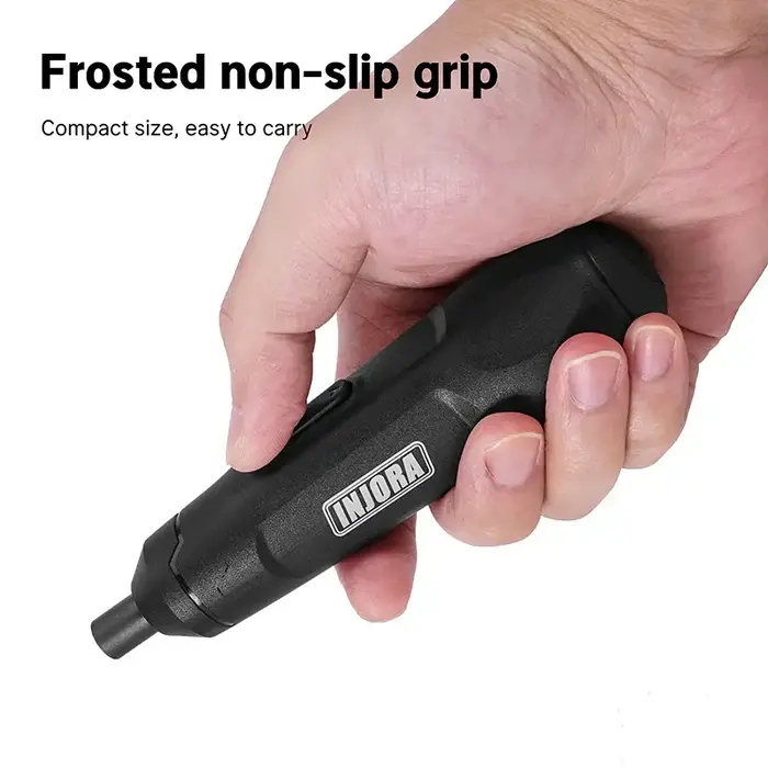 INJORA Tool-LSD59-60 - INJORA Mini Cordless Electric Screwdriver Set for 1/18 1/24 RC Crawler