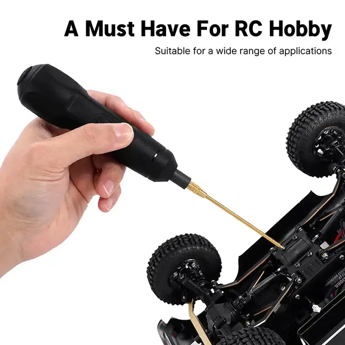 INJORA Tool-LSD59-60 - INJORA Mini Cordless Electric Screwdriver Set for 1/18 1/24 RC Crawler