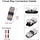 2WAY-WIRE-CONNECT - Brightfour - Low Voltage Wire Connectors, Brightfour Quick Solderless Wire Splice Connector, 2 Way Automotive Wire Connectors, Reliable Connection Small Wire Connectors I Type 2 Pins, Fits 20-24 AWG