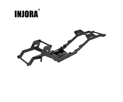INJORA TRX4-006 - INJORA 313/324mm Wheelbase LCG Carbon Fiber Chassis Kit Frame Girder for 1/10 RC Crawler TRX4 Upgrade Parts