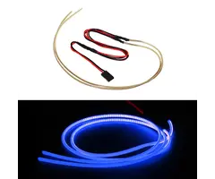 INJORA L42-DB - Flexible Cuttable LED Strip Lights for 1/18, 1/24 RC, Dark Blue