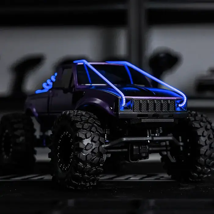 INJORA L42-DB - Flexible Cuttable LED Strip Lights for 1/18, 1/24 RC, Dark Blue