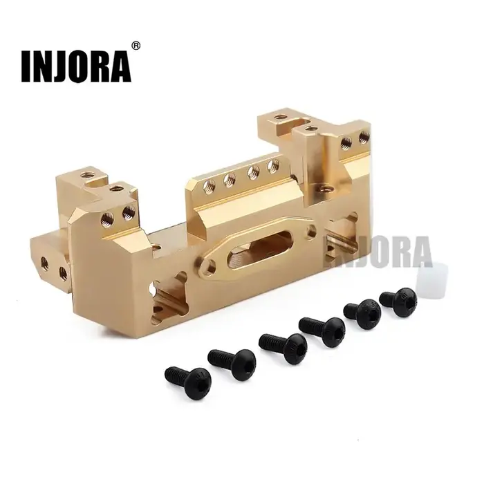 INJORA TRX4-8237B - INJORA Brass Front Bumper Mount Servo Stand for TRX-4 TRX-6