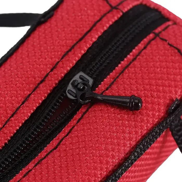 INJORA INA-90RD - INJORA Polyester Mini Sport Travel Bag for 1/18 1/24 RC Crawler TRX4M SCX24 AX24 FCX24 Upgrade, Red