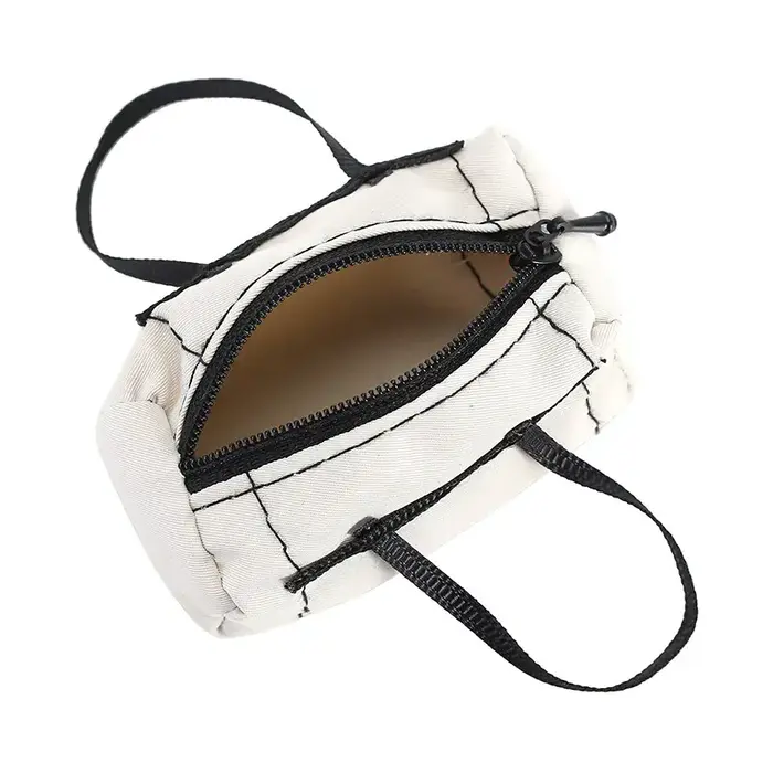 INJORA INA-90KH - INJORA Polyester Mini Sport Travel Bag for 1/18 1/24 RC Crawler TRX4M SCX24 AX24 FCX24 Upgrade, White