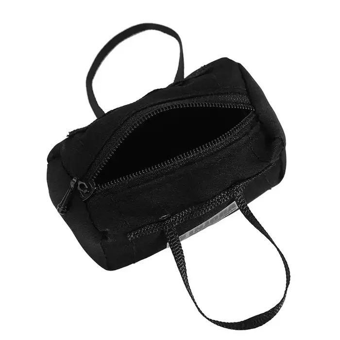 INJORA INA-90BK - INJORA Polyester Mini Sport Travel Bag for 1/18 1/24 RC Crawler TRX4M SCX24 AX24 FCX24 Accessory, Black