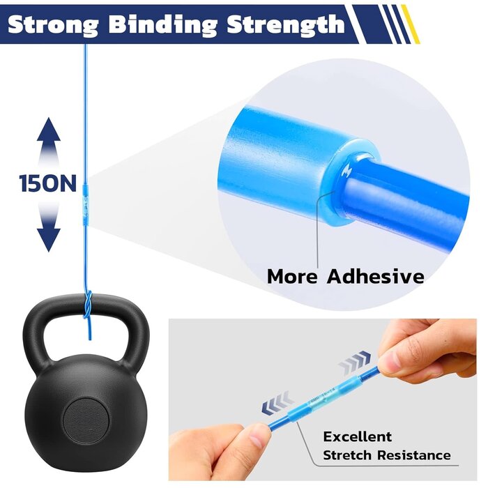 WIRE-CONNECT-80PCS - haisstronica 80PCS Heat Shrink Butt Connectors,AWG 26-10 Marine Grade Heat Shrink Wire Connectors,Tinned Red Copper Waterproof Wire Connectors(4Colors/4Sizes)