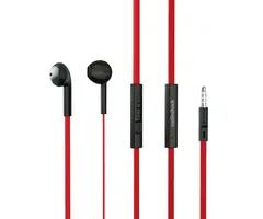 3304255 - RadioShack 3.5mm Wired Stereo Headphones, Red