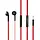 3304255 - RadioShack 3.5mm Wired Stereo Headphones, Red
