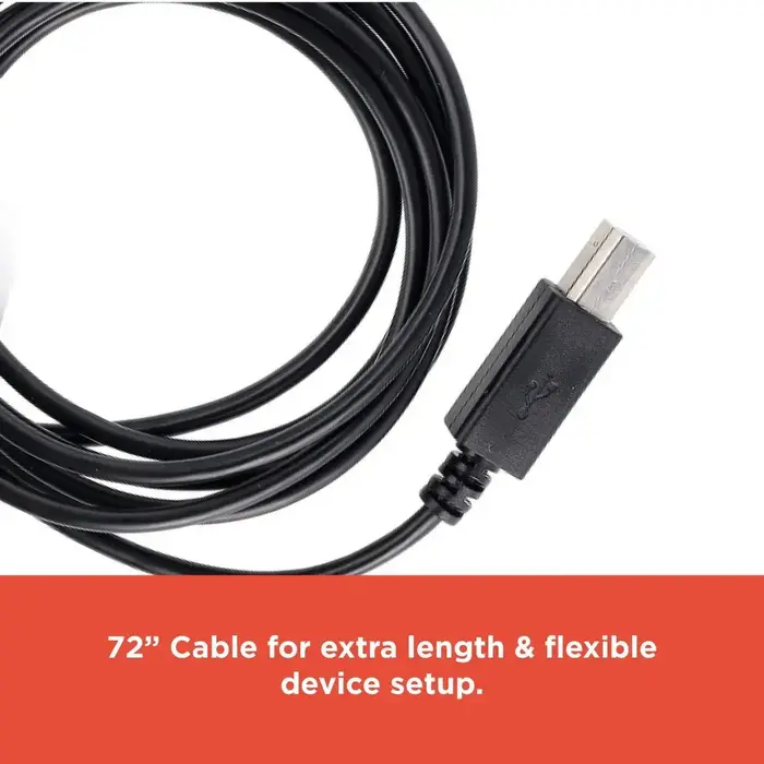 2605039  - RadioShack USB 2.0 Male A to Male B Cable, 6ft