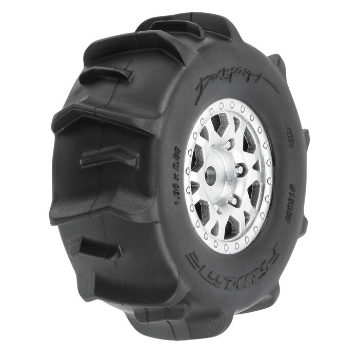 Pro-Line Racing PRO1030910 - 1/16 Dumont F/R Tires MTD 12mm Black Impulse (4): Mojave GROM