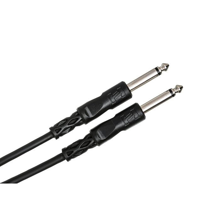 CPP-110 - Hosa - CPP-110 1/4" TS to 1/4" TS Unbalanced Interconnect Cable, 10 Feet