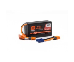 SPEKTRUM SPMX812SH2 - 7.4V 810mAh 2S Smart G2 50C LiPo: IC2