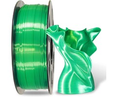 MIKA3D MIKA3D-SILK-GREEN - MIKA3D Silk Shiny Luster Dark Green PLA 3D Printing Filament, 1KG 2.2Lbs 1.75mm 3D Print Material with High Diameter Accuracy, Neatly Wound Silk PLA Widely Support for FDM 3D Printers