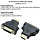HDMI Male to DVI Female - HDMI to DVI-D Adapter - Bi-Directional - DVI to HDMI (HDMIDVIMF), Black