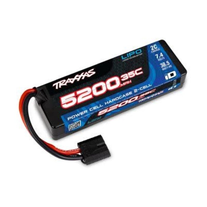 Traxxas 2844R - 5200mAh 7.4v 2-cell 35C LiPo Battery