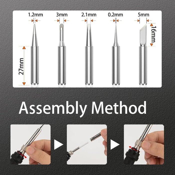 SOLDER-KIT - WellerMan Soldering Iron Kit 80W – LCD Digital Adjustable Temperature Soldering Tool Set with 5 Precision Tips, Desoldering Pump, Solder Wire, Stand for DIY, Electrical Repairs, and Metal Work