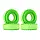 DGT-1906GN - INJORA 4pcs Green (Soft) Silicone Rubber Inserts for 118-122mm(4.75" OD) 1.9" Tires, 1/10 Scale RC Crawler