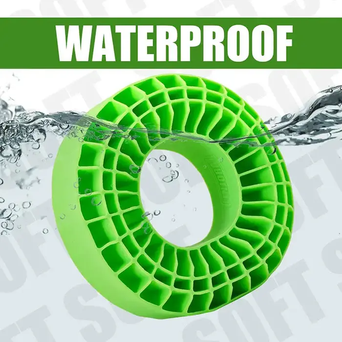 INJORA DGT-1906GN - INJORA 4pcs Silicone Rubber Inserts for 118-122mm(4.75" OD) 1.9" Tires, 1/10 Scale RC Crawler, Green