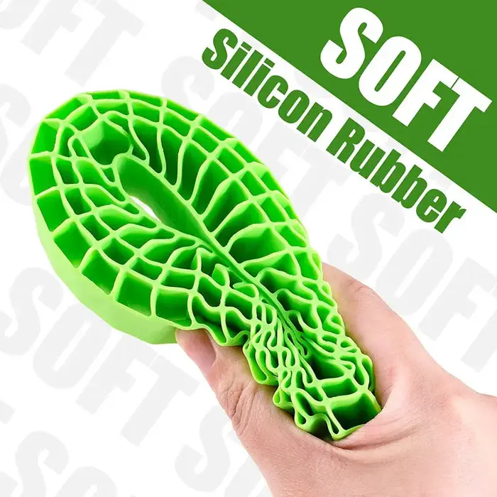 INJORA DGT-1906GN - INJORA 4pcs Green (Soft) Silicone Rubber Inserts for 118-122mm(4.75" OD) 1.9" Tires, 1/10 Scale RC Crawler