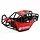 AX8503R - INJORA 310mm Wheelbase Nylon Rock Buggy Chassis Roll Cage for 1/10 RC Crawler, Red