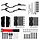 SCX10-2-06 - INJORA LCG Carbon Fiber Chassis Kit Frame Girder for 1/10 Axial SCX10 & SCX10 II