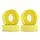 DGT-1064YE - INJORA 4pcs Silicone Rubber Inserts For 62-64mmx24mm 1.0" Tires, 1/24 & 1/18 Scale, Yellow