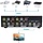 AV2-4PORT-SWTCH - Panlong 4-Way AV Switch RCA Switcher 4 in 1 Out Composite Video L/R Stereo Audio Selector Box for DVD STB Game Consoles