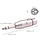 YYSZ0055 - Jozzai 1/4 to XLR Adapter for Microphone, Mixer, Silver, 1/4 TRS Male to XLR Female Adapter, 3-PIN Adapter Connector, Compatible with Microphone, Mixer, Zinc Alloy with Nickel Plating