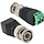 BNC/M-SOLDERLESS - PNGKNYOCN 1 Pack BNC Male Connector BNC to 2 Screw Terminal Solderless Adapter for Transmit CAT5 Coaxial Cable to CCTV Surveillance Camera