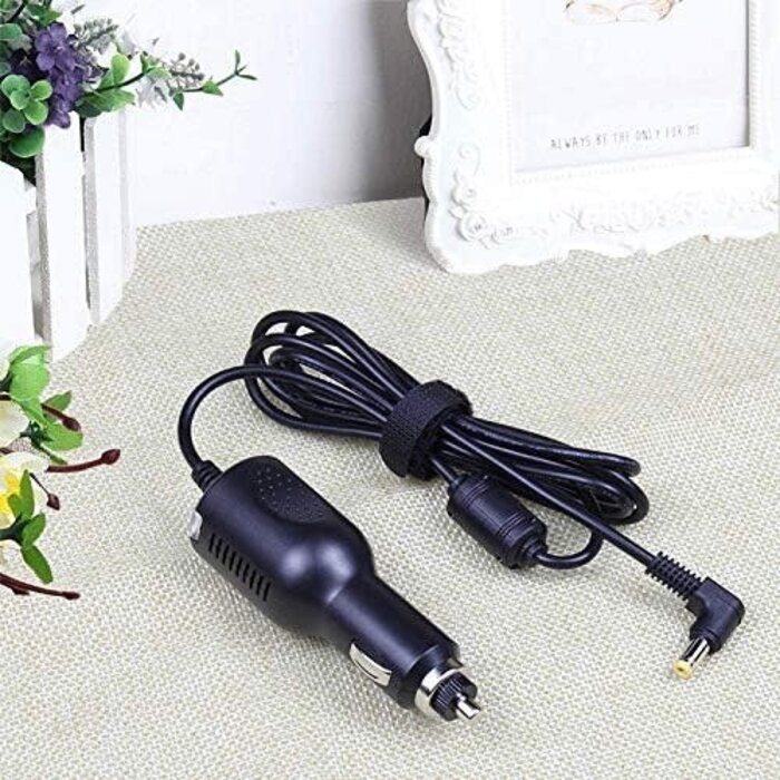 DC-YELLOW-TIP - FOUCECLAUS Car Power Adapter Charger for Sirius XM 5V PowerConnect Car Docks, Only Compatible with SiriusXM Vehicle Dock SXVD1(A), XDPIV1, XDPIV2, SDPIV1, XAPV2 XMP3i, SXiV1