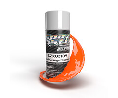 Spaz Stix SZX02109 - Fireball Orange Fluorescent Aerosol Paint, 3.5oz Can