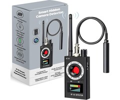 Hidden Camera Detectors Anti Spy Detector Devices Bug Detector, Privacy Protector, GPS Tracker Wireless Signa Anti-Sneak Anti-Monitoring Scan Black