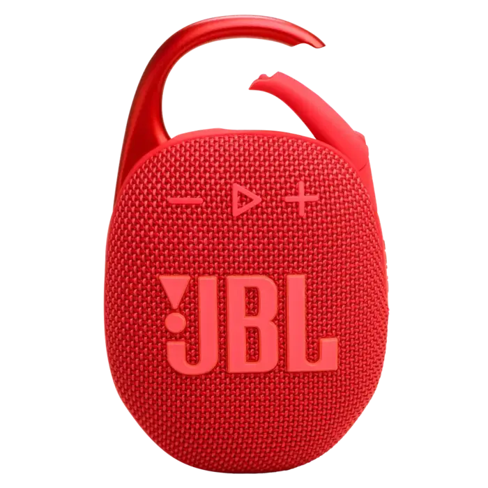 JBL JBL Clip 5 Waterproof Bluetooth Speaker, Red