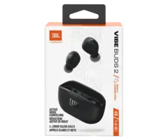 JBL JBLVBUDS2BLKAM - JBL - Vibe Buds 2 True Wireless Earbuds - Black