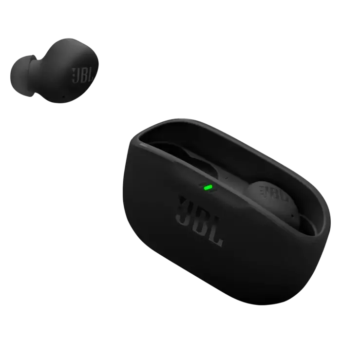 JBL JBLVBUDS2BLKAM - JBL - Vibe Buds 2 True Wireless Earbuds - Black