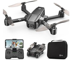 HS440 - Holy Stone Foldable FPV Drone with 1080P WiFi Camera for Adult Beginners and Kids; Voice Gesture Control RC Quadcopter with Modular Battery for long flight time, Auto Hover, Carrying Case