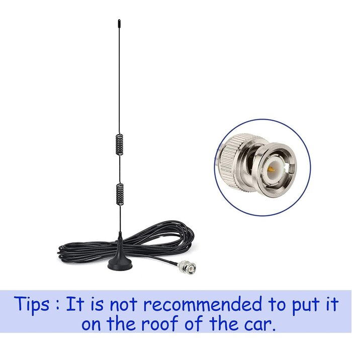 Bingfu 10ft Ham Radio Antenna (HF, VHF, UHF)