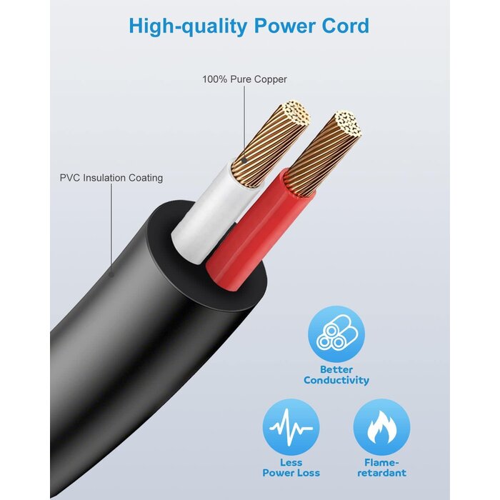 ALITOVE 36 Watt 24V DC Power Supply 1.5A 1A AC Adapter, for LED Strip Light CCTV Camera Diffuser Humidifier Speaker Air Cleaner, Compatible with 24Volt 1000mA 800mA 500mA Devices, with 5.5 x 2.1 mm Tip.