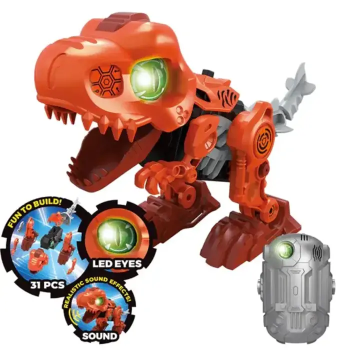 TOY-DINOTECH-OR - Flipo T-Rex Dino Tech Build-It Kit