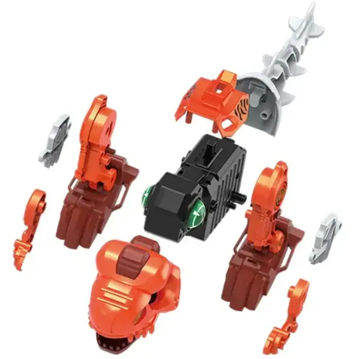 TOY-DINOTECH-OR - Flipo T-Rex Dino Tech Build-It Kit