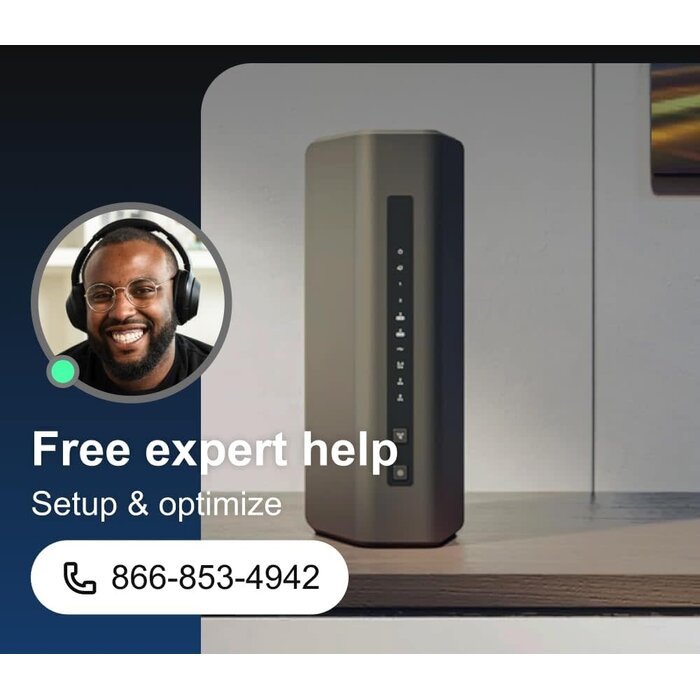 R6700AX - NETGEAR 4-Stream WiFi 6 Router (R6700AX) – Router Only, AX1800 Wireless Speed (Up to 1.8 Gbps), Covers up to 1,500 sq. ft., 20 Devices – Free Expert Help