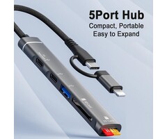 Lightning to SD/Micro Card Reader